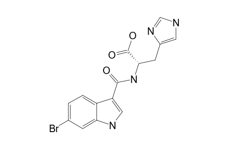 N-(6-BROMO-1H-INDOLYL-3-CARBONYL)-L-HISTEINE