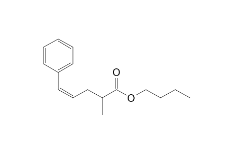 Butyl (Z)-2-methyl-5-phenyl-4-pentenoate