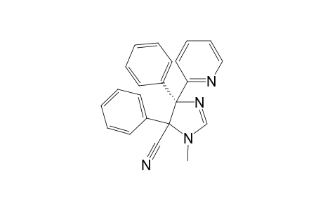 5-Cyano-4,5-diphenyl-1-methyl-4-.alpha.-pyridyl-.delta.2-imidazoline