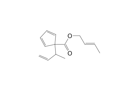 2,4-Cyclopentadiene-1-carboxylic acid, 1-(1-methyl-2-propenyl)-, 2-butenyl ester, (E)-