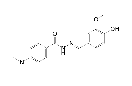 p-(dimethylamino)benzoic acid, vanillylidenehydrazide