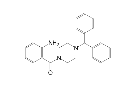 2-[(4-benzhydryl-1-piperazinyl)carbonyl]aniline