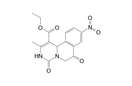 Ethyl 2-methyl-9-nitro-4,7-dioxo-4,6,7,11b-tetrahydro-3Hpyrimido[4,3-a]isoquinoline-1-carboxylate