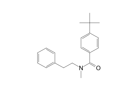 Benzamide, 4-(tert-butyl)-N-(2-phenylethyl)-N-methyl-
