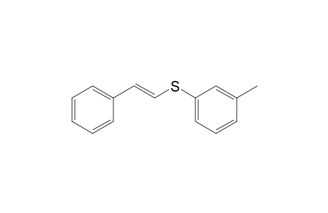 (E)-styryl(m-tolyl)sulfane