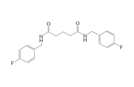 N~1~,N~5~-bis(4-fluorobenzyl)pentanediamide