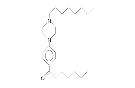 N'-(4-Heptanoyl-phenyl)-N-octyl-piperazine