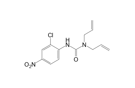 3-(2-chloro-4-nitrophenyl)-1,1-diallylurea