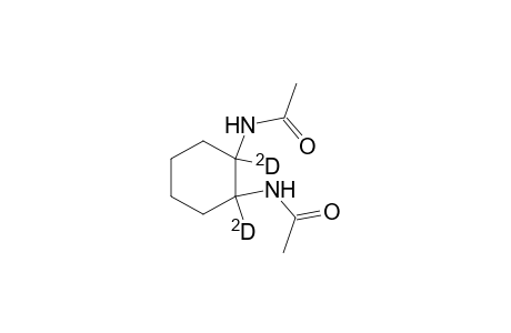 Acetamide, N,N'-(1,2-cyclohexanediyl-1,2-D2)bis-, cis-