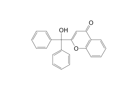 4H-1-Benzopyran-4-one, 2-(hydroxydiphenylmethyl)-