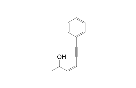 (Z)-6-Phenylhex-3-en-5-yn-2-ol