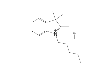 N-PENTYL-2-METHYLINDOLIUM-QUATERNARY-IODIDE