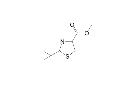 2-tert-butylthiazolidine-4-carboxylic acid methyl ester