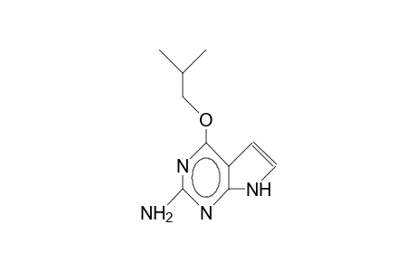 2-Amino-4-isobutoxy-7H-pyrrolo(2,3-D)pyrimidine