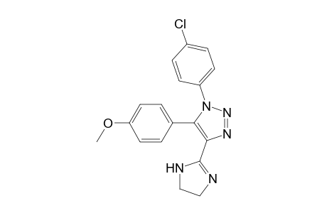 1-(4-chlorophenyl)-4-(2-imidazolin-2-yl)-5-(4-methoxyphenyl)triazole