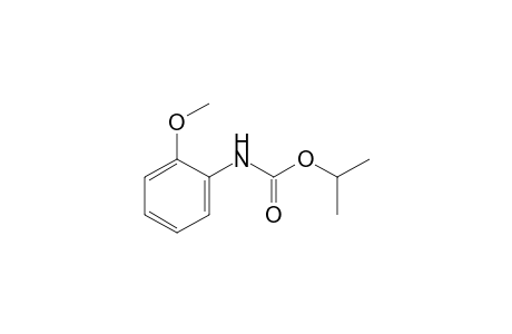 o-methoxycarbanilic acid, isopropyl ester