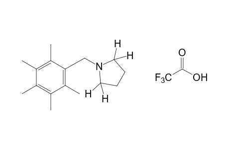 1-(2,3,4,5,6-pentamethylbenzyl)pyrrolidine, trifluoroacetate(1:1)(salt)