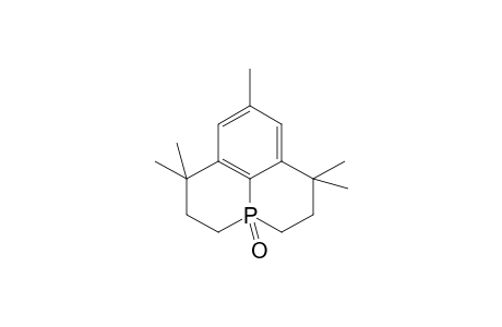 1,1,7,7,9-pentamethyl-1,2,3,5,6,7-hexahydrophosphinino[3,2,1-ij]phosphinoline 4-oxide