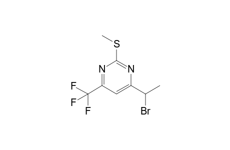4-(1-bromoethyl)-2-(methylthio)-6-(trifluoromethyl)pyrimidine