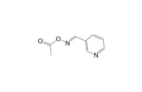 3-Pyridinecarboxaldehyde, O-acetyloxime, (E)-
