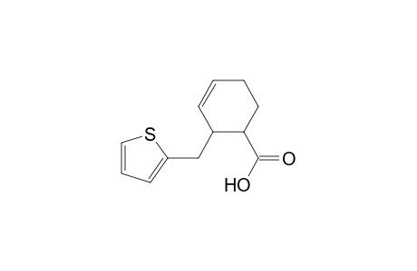 3-Cyclohexene-1-carboxylic acid, 2-(2-thienylmethyl)-