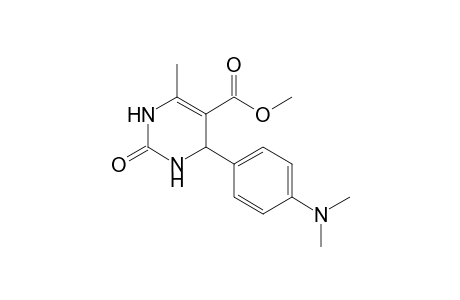Methyl 4-(4-dimethylaminophenyl)-6-methyl-2-oxo-3,4-dihydro-1H-pyrimidine-5-carboxylate
