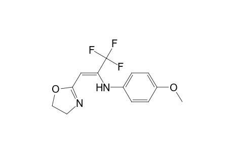 (4-methoxyphenyl)-[(Z)-2-(2-oxazolin-2-yl)-1-(trifluoromethyl)vinyl]amine