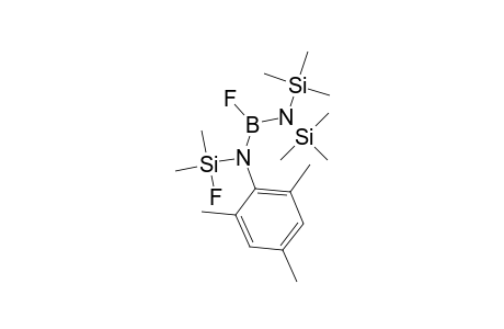 [BIS-(TRIMETHYLSILYL)-AMINO]-FLUOR-[(FLUORODIMETHYLSILYL)-(2,4,6-TRIMETHYLPHENYL)-AMINO]-BORANE