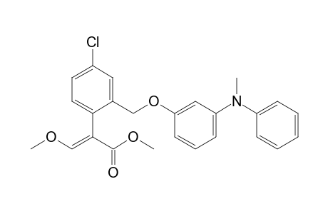 Methyl (E)-2-[4-chloro-2-[[3-(N-methylanilino)phenoxy]methyl]phenyl]-3-methoxy-prop-2-enoate