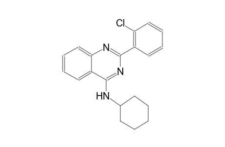 2-(2-chlorophenyl)-N-cyclohexyl-4-quinazolinamine