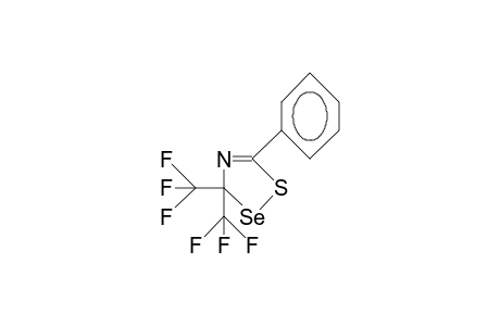 5-Phenyl-3,3-bis(trifluoromethyl)-3H-1,2,4-thiaselenazole