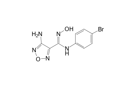 Furazan-3-carboxamide oxime, 4-amino-N-(4-bromophenyl)-