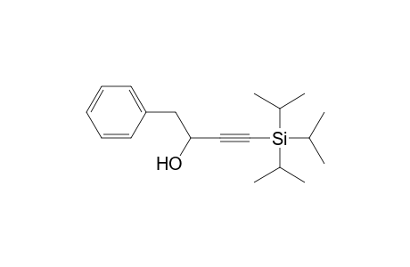 4-Phenyl-1-(triisopropylsilyl)but-1-yn-3-ol