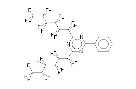 2-PHENYL-4,6-DIPERFLUOROHEXYL-1,3,5-TRIAZINE