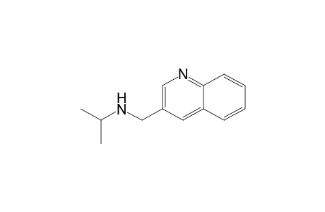 3-Quinolinemethanamine, N-(1-methylethyl)-