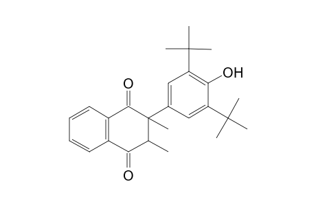 2-[3',5'-di(t-Butyl)-4'-hydroxyphenyl]-2,3-dimethyl-1,2,3,4-tetrahydronaphthalene-1,4-dione