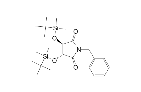(3R,4R)-1-benzyl-3,4-bis[[tert-butyl(dimethyl)silyl]oxy]pyrrolidine-2,5-dione
