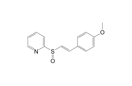 (E)-2-(4-methoxystyrylsulfinyl)pyridine