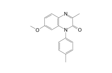 7-Methoxy-3-methyl-1-(4-methylphenyl)quinoxalin-2(1H)-one