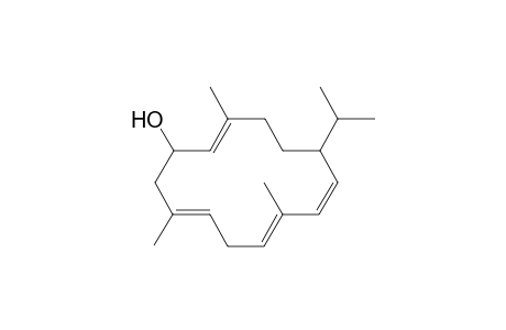 1-Isopropyl-4,8,12-trimethyl-1-hydroxytetradeca-2,4,7,11-tetraenecembrane - derivative