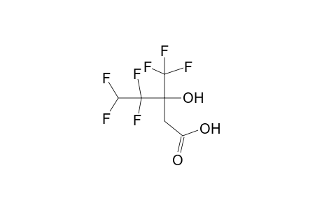 4,4,5,5-tetrafluoro-3-hydroxy-3-(trifluoromethyl)pentanoic acid