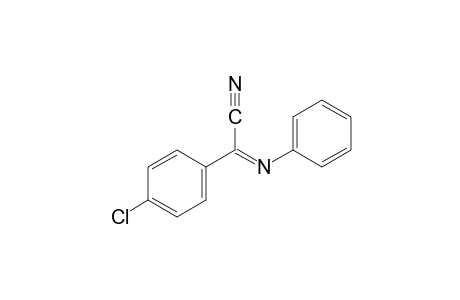 (p-chlorophenyl)(phenylimino)acetonitrile