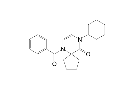 6-Benzoyl-9-cyclohexyl-6,9-diazaspiro[4.5]dec-7-en-10-one