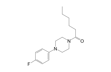 1-(4-Fluorophenyl)-4-hexanoylpiperazine