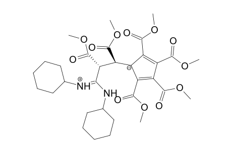 (1R,2R)-Tetramethyl 5-[3-(cyclohexylamino)]-3-(cyclohexylimino)-1,2-bis(methoxycarbonyl)-propyl]-1,3-cyclopentadien-1,2,3,4-tetracarboxylate