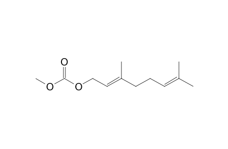 Carbonic acid, methyl ester, [(E)-3,7-dimethyl-2,6-octadien-1-yl] ester