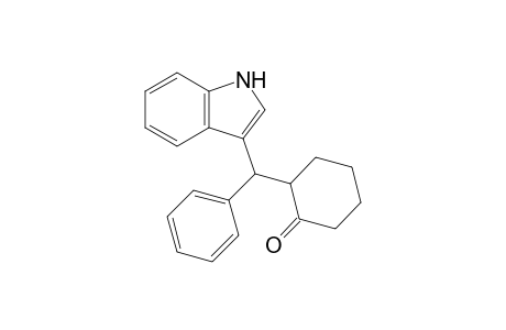 3-[.alpha.-(2-Oxocyclohexyl)benzyl]indole