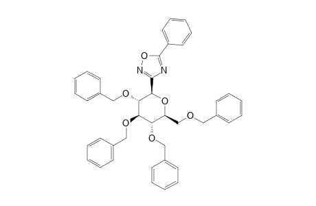 5-PHENYL-3-C-(2,3,4,6-TETRA-O-BENZYL-BETA-D-GLUCOPYRANOSYL)-1,2,4-OXADIAZOLE