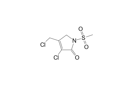 4-(Chloromethyl)-3-chloro-1-(methylsulfonyl)-1H-pyrrol-2(5H)-one