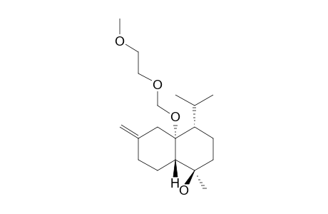 1-Methyl-4-(1-methylethyl)-4a-[(methoxyethoxy)-methyl]-6-methylen-octahydro-1-naphthalinol